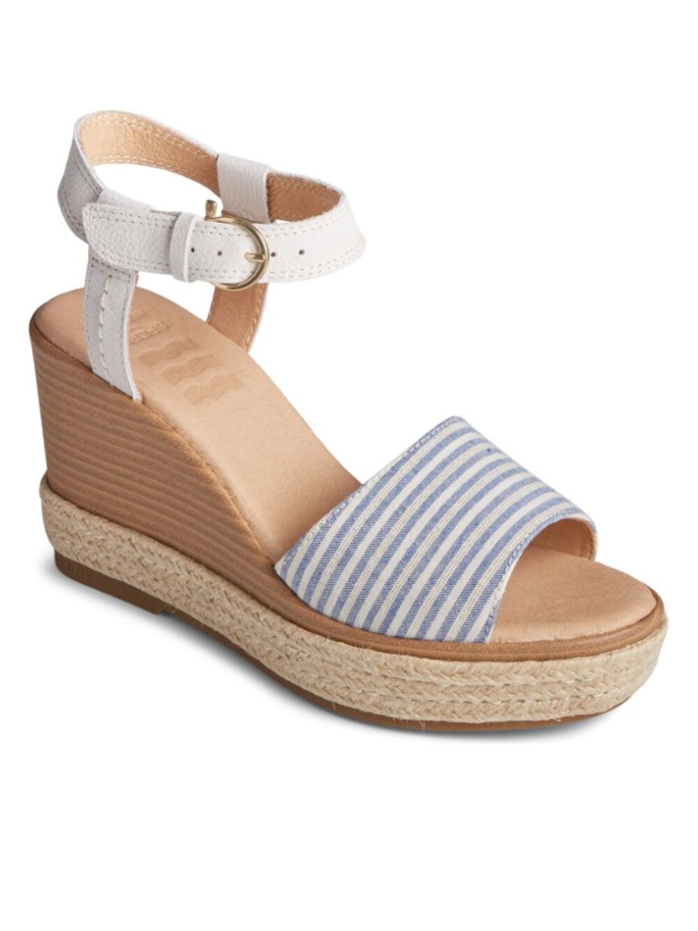 NWB SPERRY Espadrille Wedge Sandals sz 8.5